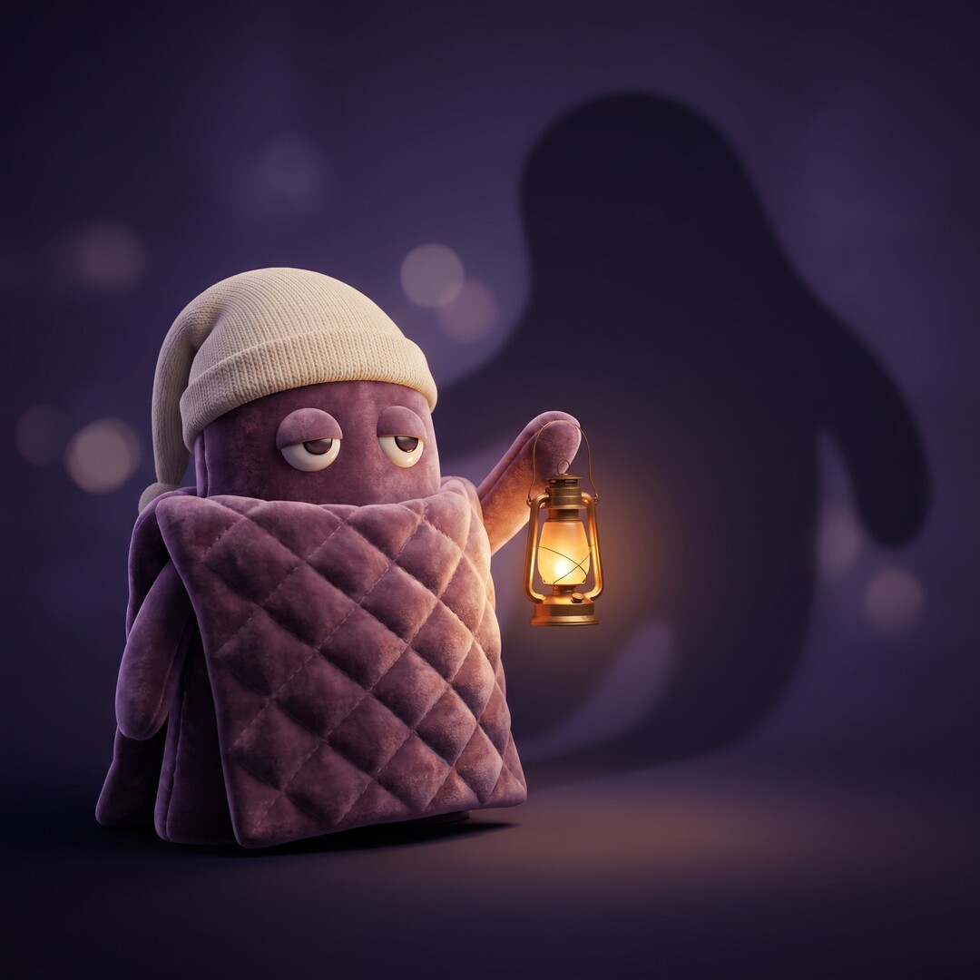 Tuck and the lantern, product still
