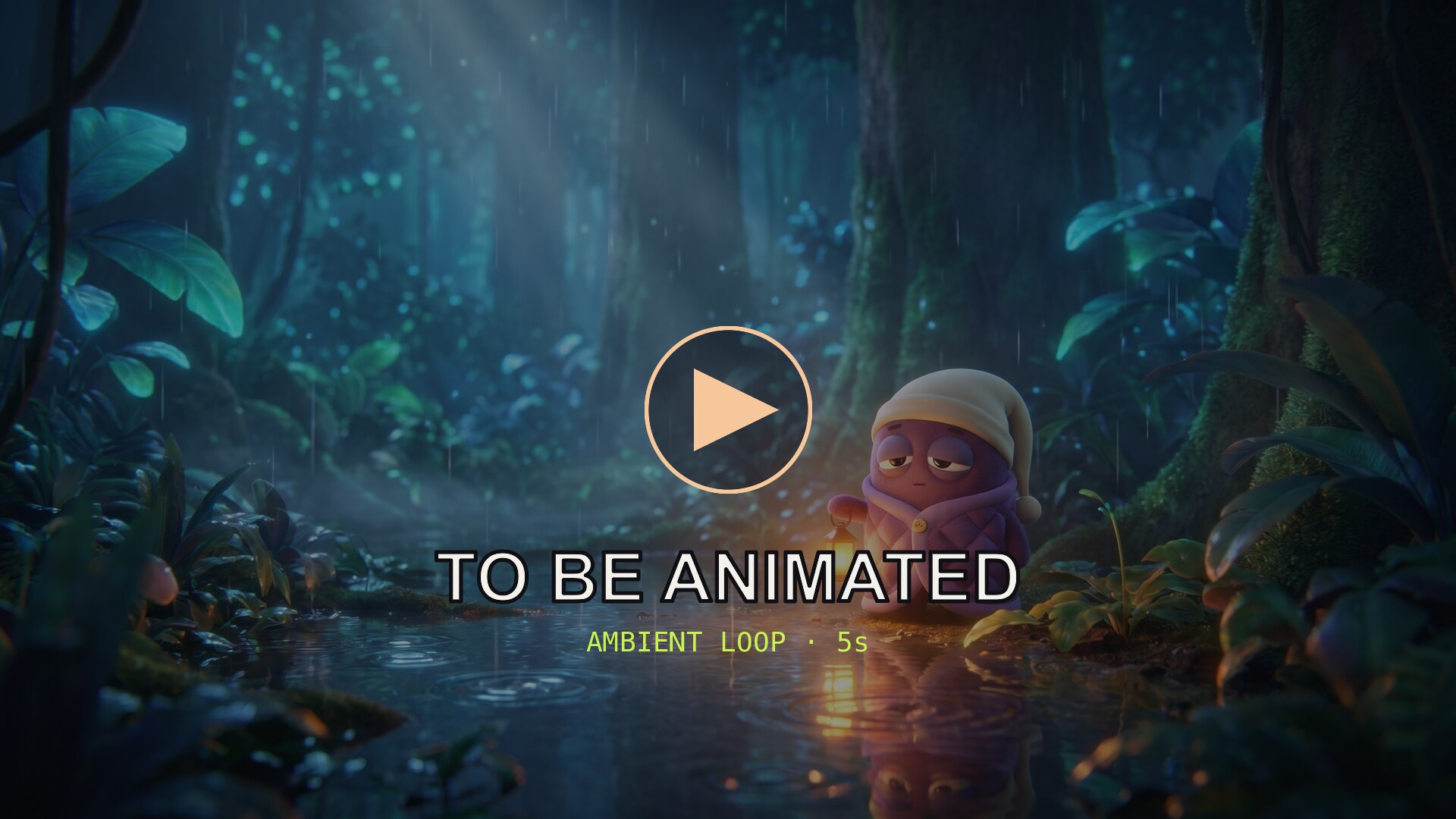 Ambient bedtime loop, seamless 5s