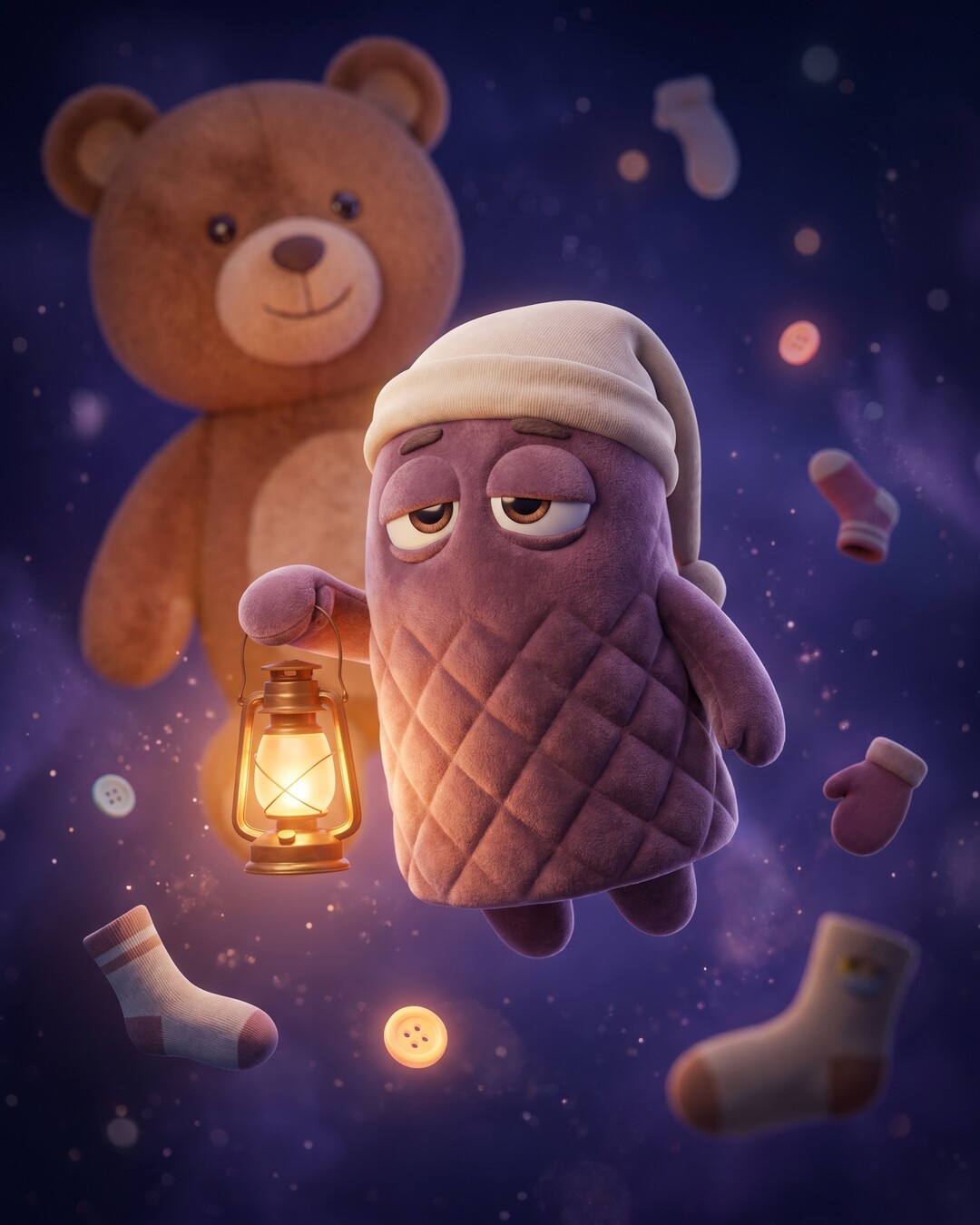 The Lost Sock Galaxy, hero key still