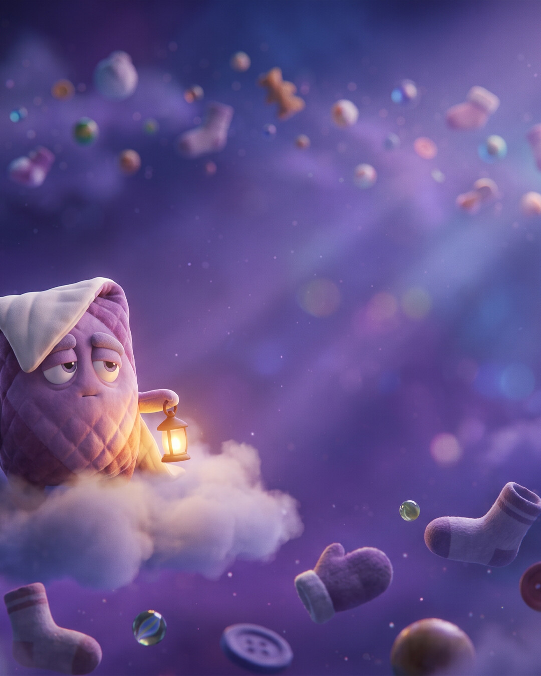The Lost Sock Galaxy, poster crop