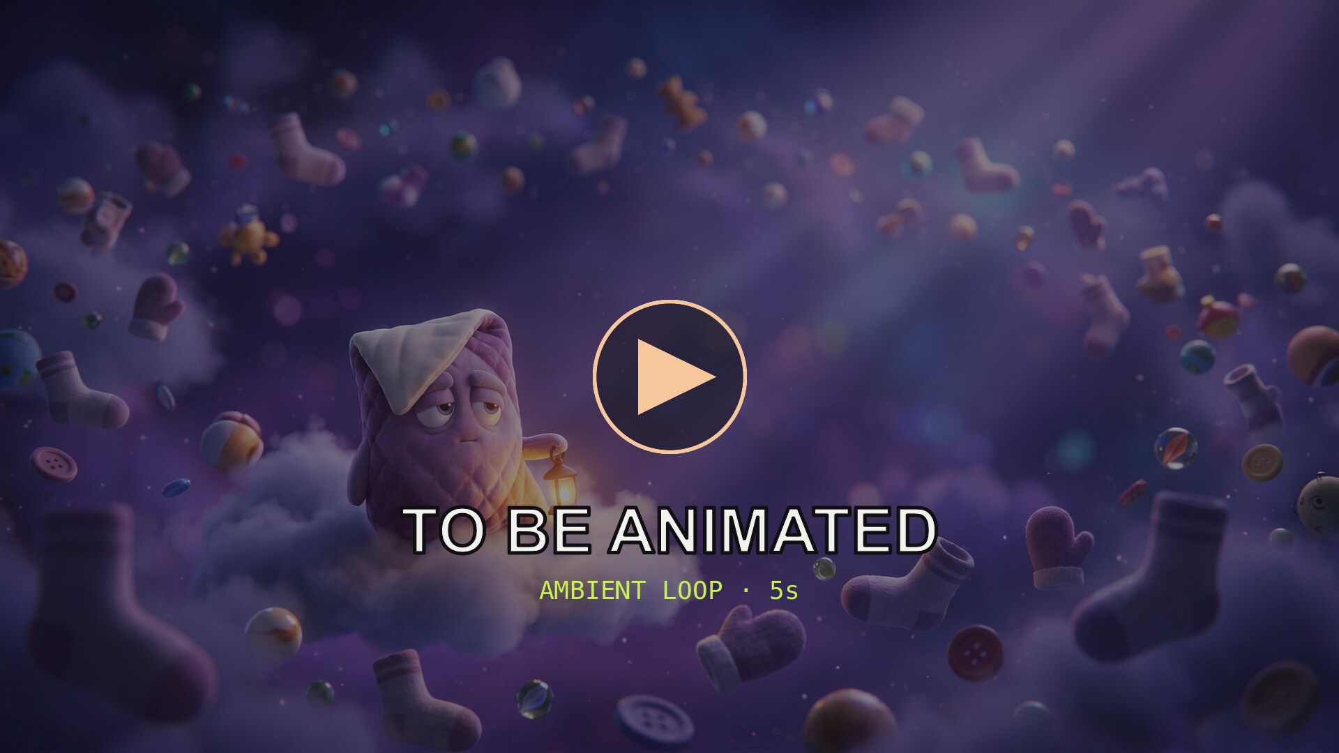 Ambient bedtime loop, seamless 5s