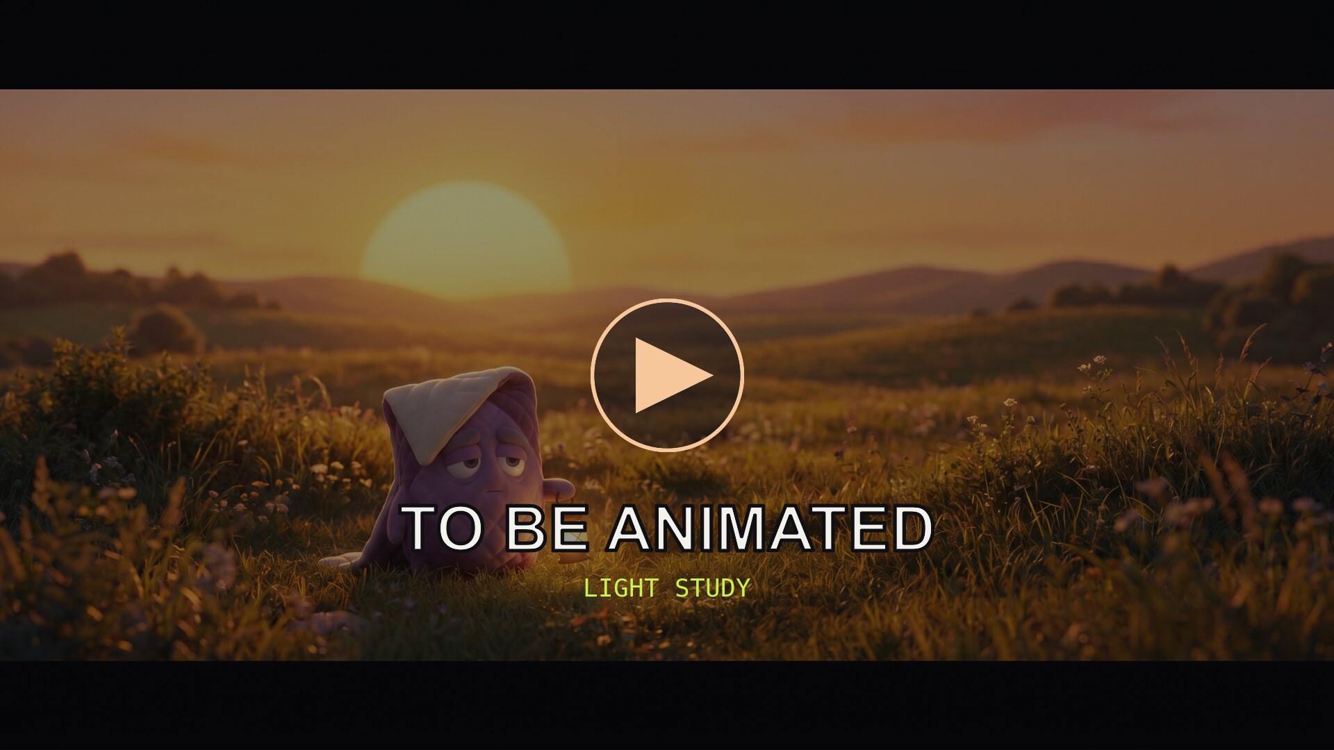Reveal film, opening light study