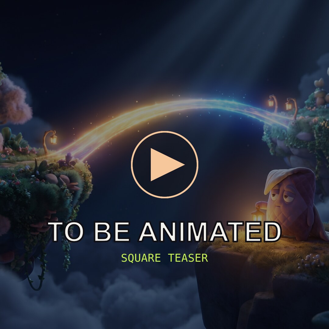 Square teaser, in-feed