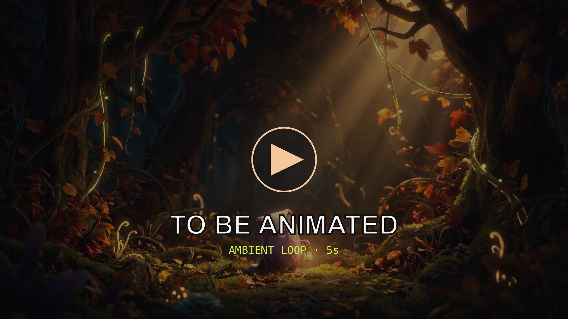 Ambient bedtime loop, seamless 5s