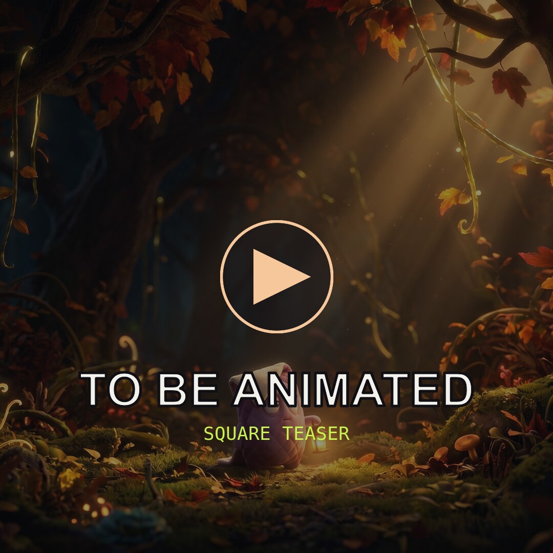 Square teaser, in-feed