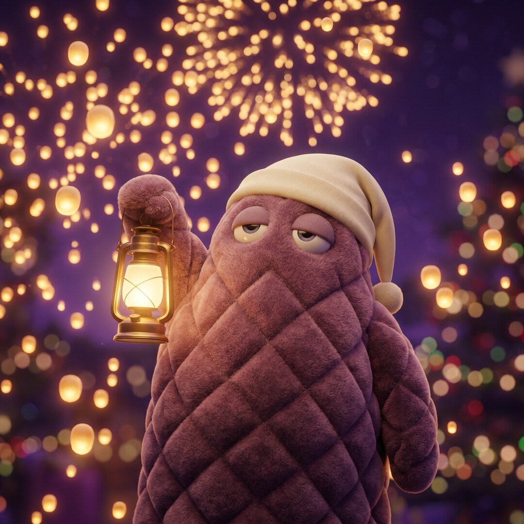 Tuck and the lantern, product still