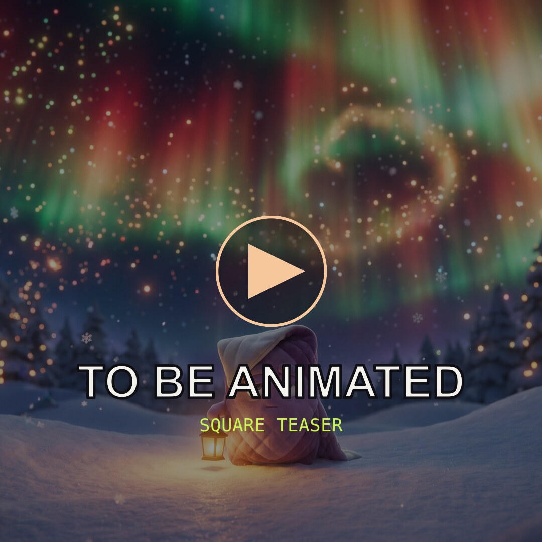Square teaser, in-feed