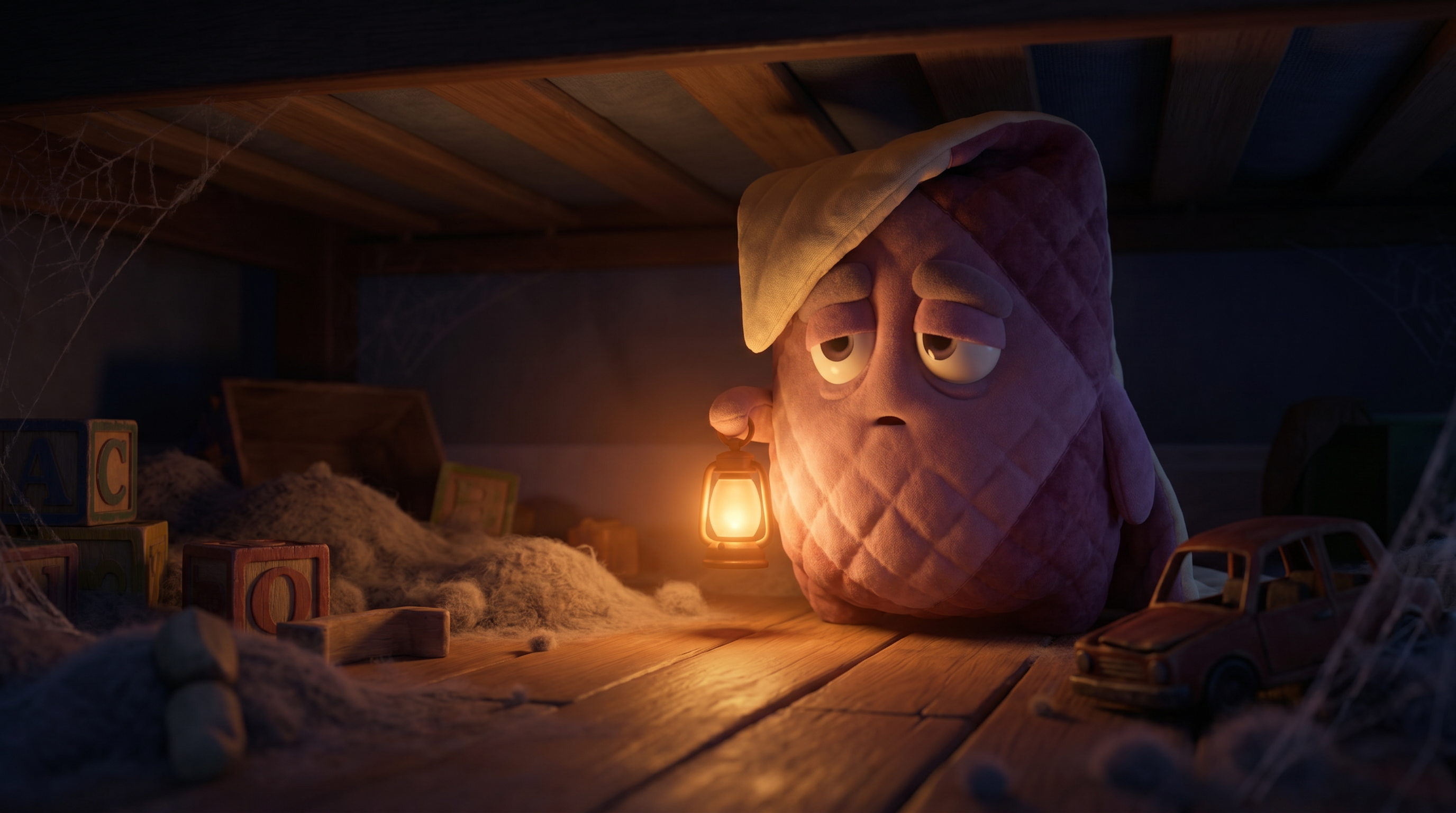 World-reveal, Tuck inside the world